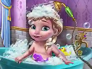 Hra  Ice Queen Baby Shower Fun online