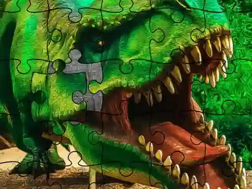 Hra Dino Park Jigsaw online