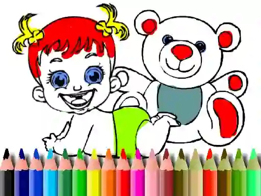 Hra Back To School: Baby Doll Coloring online