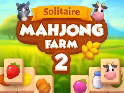 Hra Solitaire Mahjong Farm 2 online