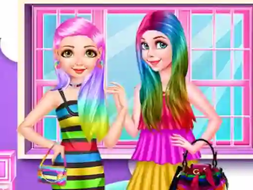 Hra Princess Rainbow Look online
