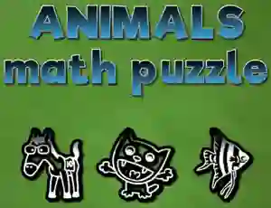 Hra Animals Math Puzzles online