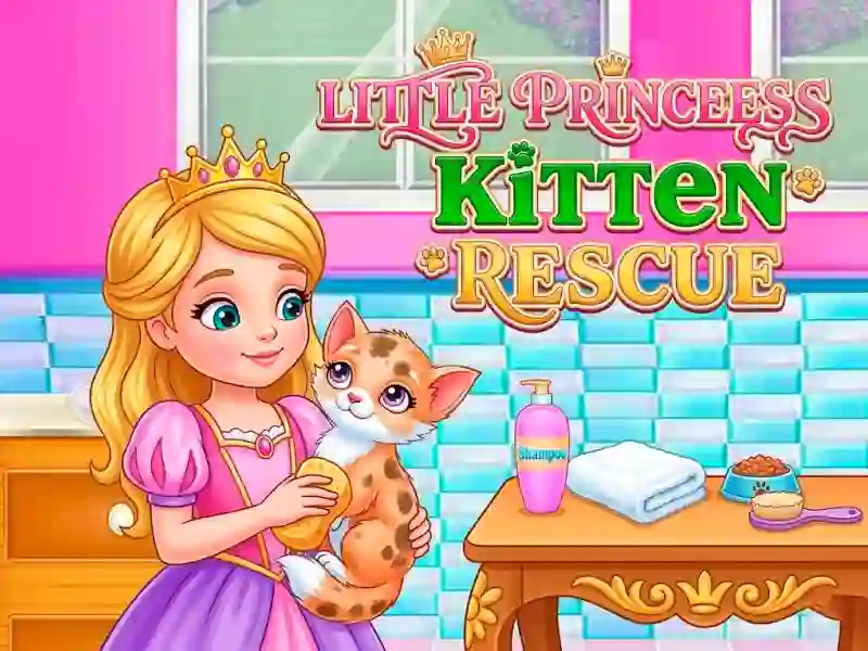 Hra Little Princess Kitten Rescue online