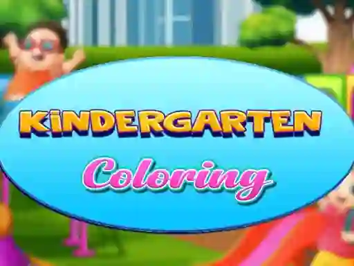 Hra Kindergarten Coloring online