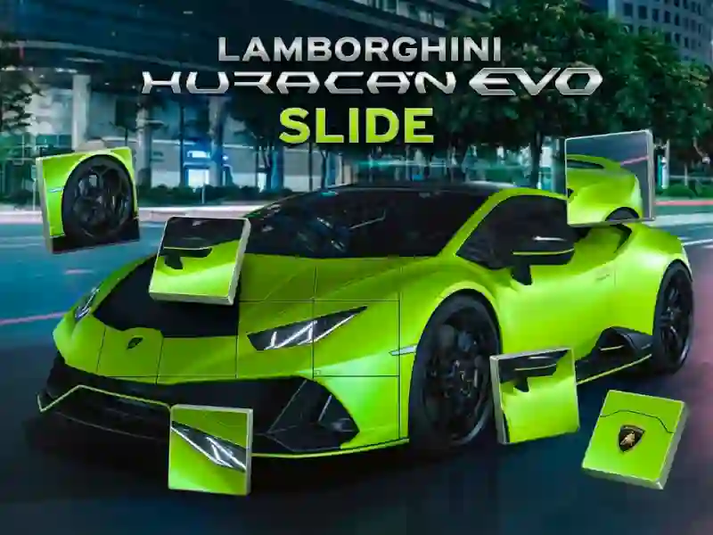 Hra Lamborghini Huracan Evo Slide online