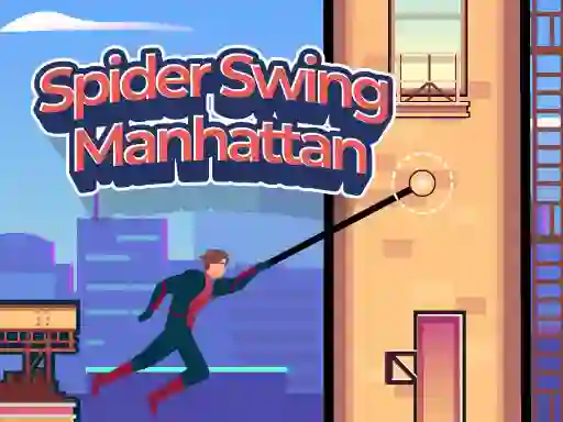 Hra Spider Swing Manhattan online