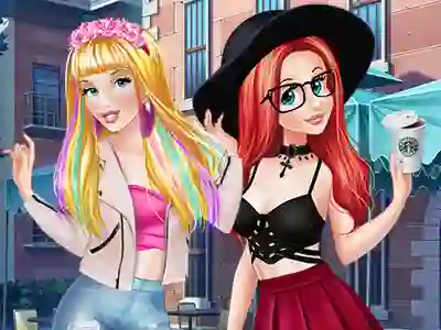 Hra 100 Crop Top Looks for Princess online