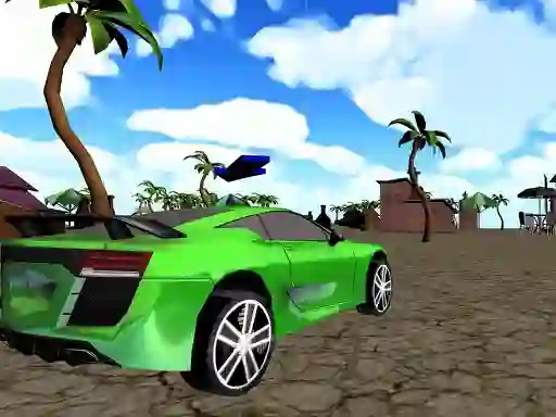Hra Xtreme Beach Car Racing online