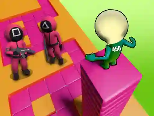 Hra Squid Game Stacky Maze online