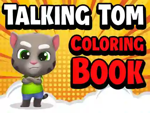 Hra Talking Tom Coloring Books online