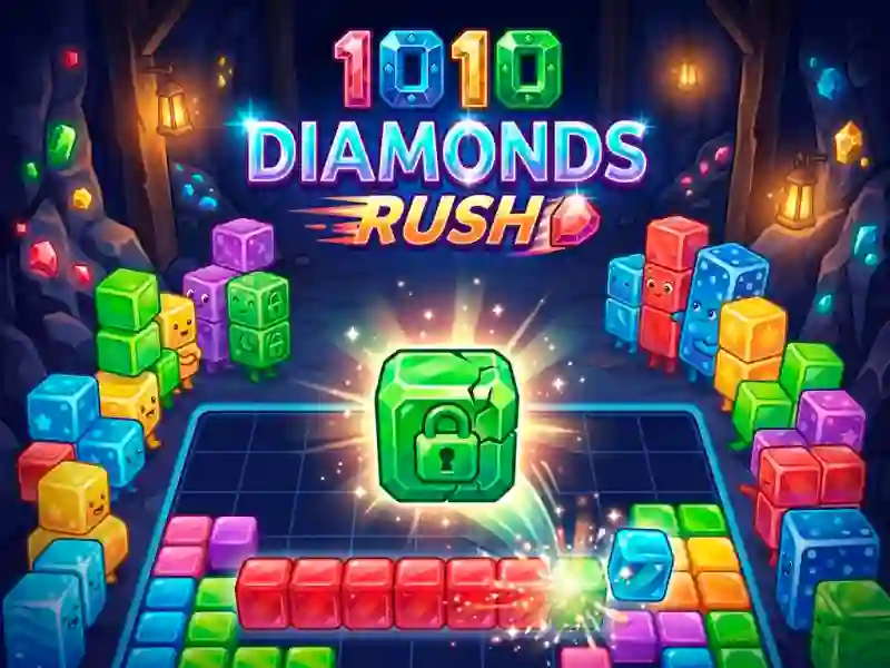 Hra 1010 Diamonds Rush online