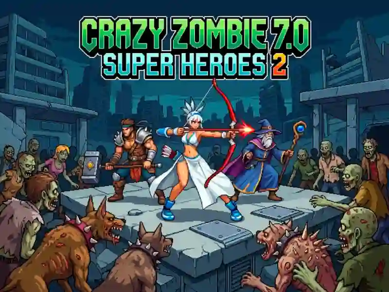 Hra Crazy Zombie 7.0 Super Heroes 2 online