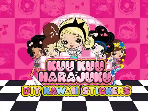 Hra Kuu Kuu Harajuku Stickers online
