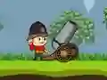 Hra Cannons and Soldiers mountain offense online