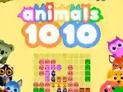 Hra 1010 Animals online
