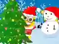 Hra Minions Christmas Snowball Wars online