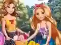 Hra Princesses Bike Trip online