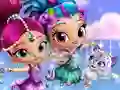 Hra Shimmer and Shine Dress up online