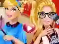 Hra Cinderella And Barbie Teen Rivalry online
