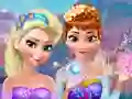 Hra Anna & Elsa Makeover online