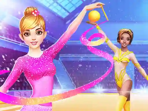 Hra Gymnastics Girls Dress Up Game online