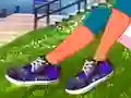 Hra DIY Galaxy Shoes online
