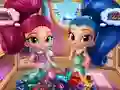 Hra Shimmer And Shine Wardrobe Cleaning online