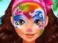 Hra Oceania Princess Moana Face Art online