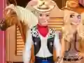Hra Frozen Couple Cowboy Style online