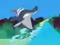 Hra Zig und Sharko:: A mad trip on waves online