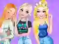 Hra Princesses and Pets Matching Outfits online