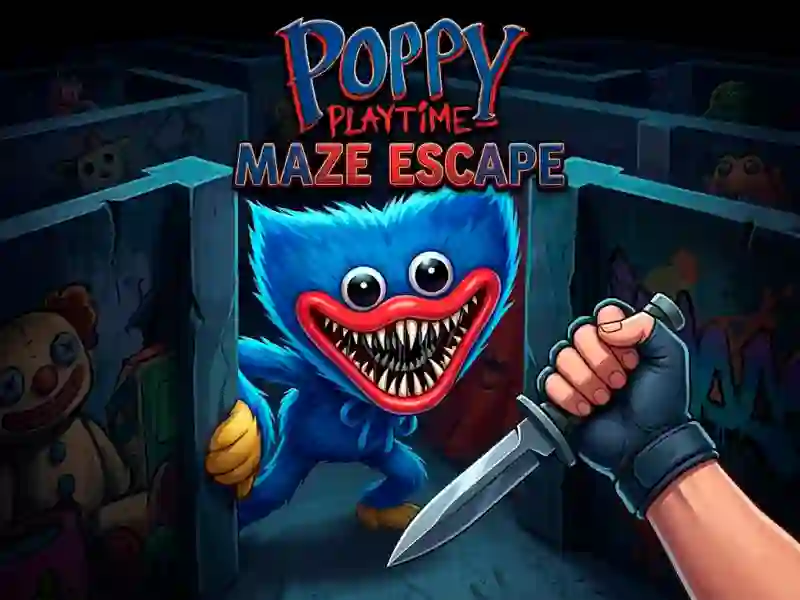 Hra Poppy Playtime Maze Escape online