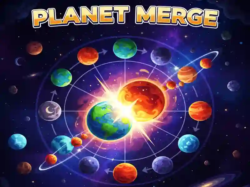 Hra Planet Merge online