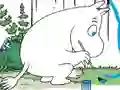 Hra Moomins coloring book online