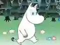 Hra Moomins: reading with adjectives online