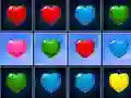 Hra Hearts Match 3 online