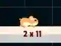 Hra Hamster Grid Multiplication online