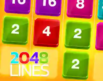 Hra 2048 Lines online