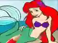 Hra Princess Mermaid Coloring Game online