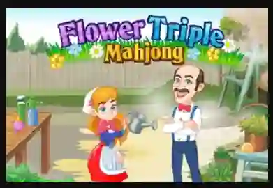 Hra Flower Triple Mahjong online