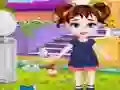 Hra Baby Taylor Backyard Cleaning online