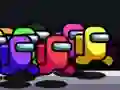 Hra Among Us Space Rush online
