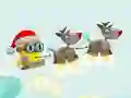 Hra Flapcat christmas online