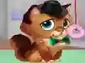 Hra Kitty Playground Deco online
