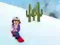 Hra Dora Snow skates online