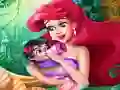 Hra Mermaid Baby Feeding online