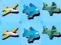 Hra Big Fast Airplanes Match 3 online