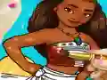 Hra Moana Coloring Book online