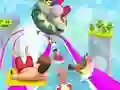 Hra Slippery Water Slides Aquapark.io online