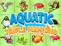 Hra Aquatic triple mahjong online